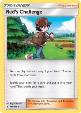 Red's Challenge - 184/214 (SM - Unbroken Bonds) — Deck Exclusives