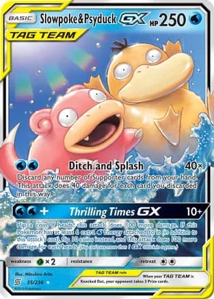 Slowpoke & Psyduck GX — SM - Unified Minds
