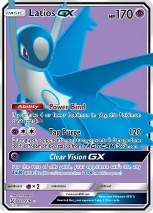 Latios GX (Full Art) — SM - Unified Minds