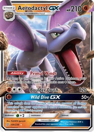 Aerodactyl GX — SM - Unified Minds