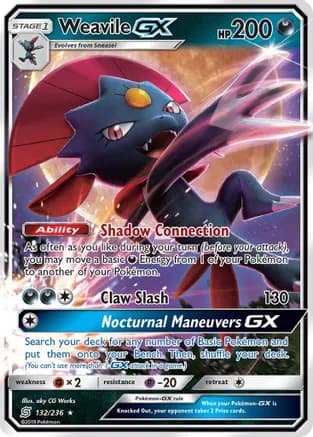 Weavile GX — SM - Unified Minds
