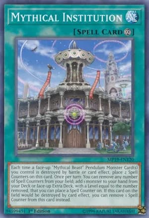 Mythical Institution — 2019 Gold Sarcophagus Tin Mega Pack