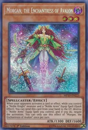 Morgan, the Enchantress of Avalon — 2019 Gold Sarcophagus Tin Mega Pack