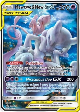 Mewtwo & Mew GX - SM191 — SM Promos