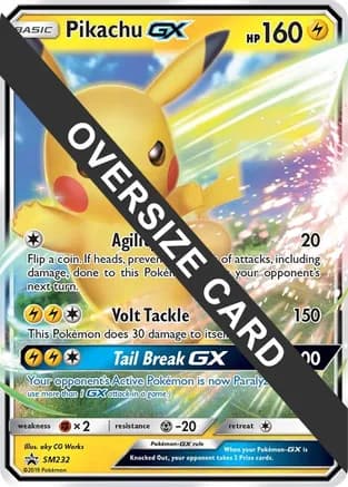 Pikachu GX - SM232 — Jumbo Cards