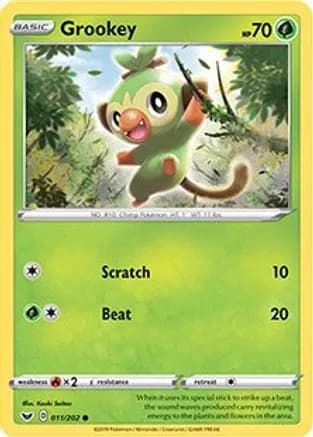 Grookey - 11/202 (Premium Collection) — Miscellaneous Cards & Products
