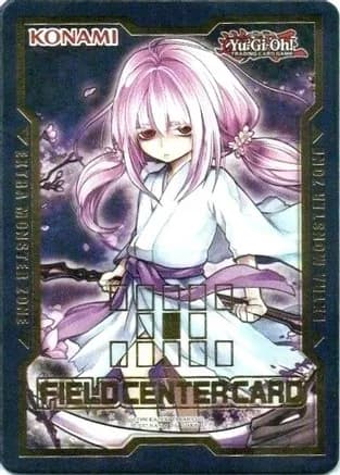 Field Center Token: Ghost Reaper & Winter Cherries (Alternate Art) (Duel Devastator) — Yu-Gi-Oh! Tokens