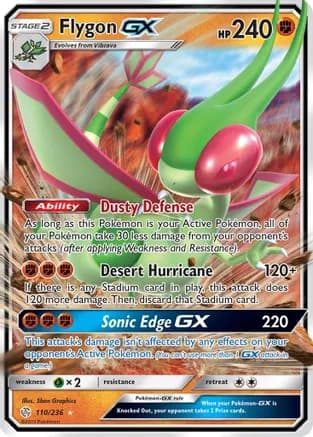 Flygon GX — SM - Cosmic Eclipse
