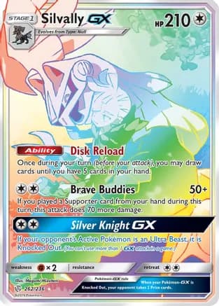 Silvally GX (Secret) — SM - Cosmic Eclipse