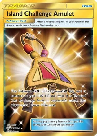Island Challenge Amulet (Secret) — SM - Cosmic Eclipse