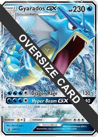 Gyarados GX - SM212 (SM Black Star Promo) — Jumbo Cards