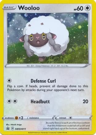 Wooloo - SWSH011 — SWSH: Sword & Shield Promo Cards