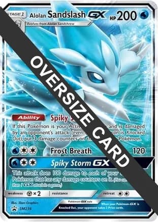 Alolan Sandslash GX - SM236 — Jumbo Cards
