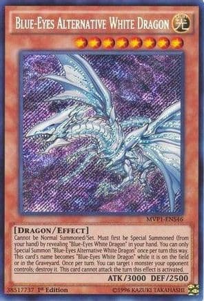 Blue-Eyes Alternative White Dragon — The Dark Side of Dimensions Movie Pack: Secret Edition