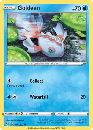 Goldeen (046) — SWSH01: Sword & Shield Base Set