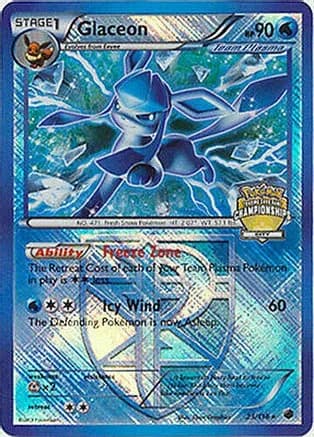 Glaceon - 23/116 (City Championships) — League & Championship Cards
