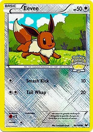 Eevee - 84/108 (City Championships) — League & Championship Cards