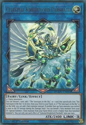 Celestial Knightlord Parshath — Duel Overload