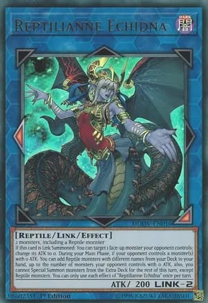 Reptilianne Echidna — Duel Overload