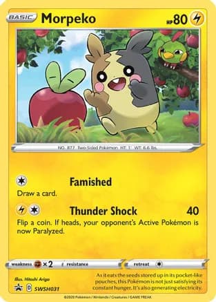 Morpeko - SWSH031 — SWSH: Sword & Shield Promo Cards