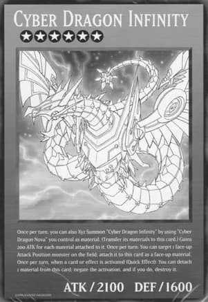 Cyber Dragon Infinity (Oversized) — Duel Overload