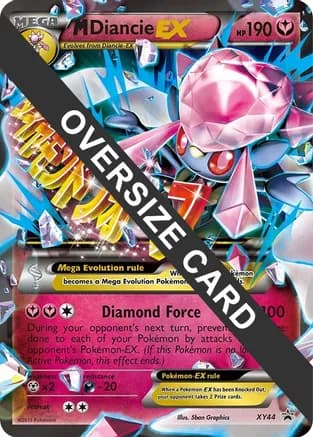 M Diancie EX - XY44 — Jumbo Cards