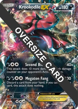 Krookodile EX - XY25 — Jumbo Cards