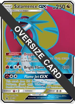 Salamence GX - SM139 (SM Black Star Promo) — Jumbo Cards