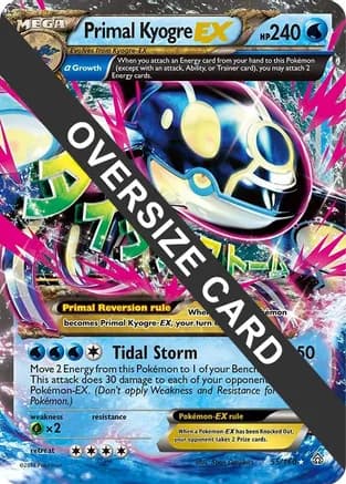 Primal Kyogre EX - 55/160 — Jumbo Cards