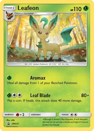 Leafeon - SM237 — SM Promos
