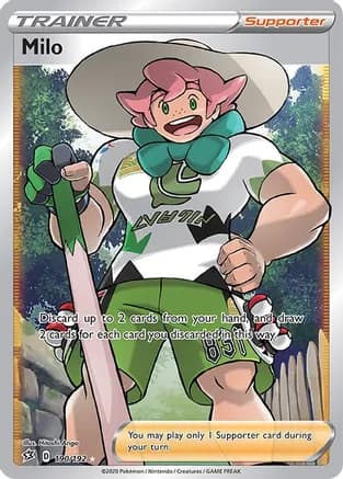 Milo (Full Art) — SWSH02: Rebel Clash