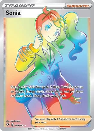 Sonia (Secret) — SWSH02: Rebel Clash