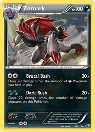 Zoroark - 90/113 — Deck Exclusives