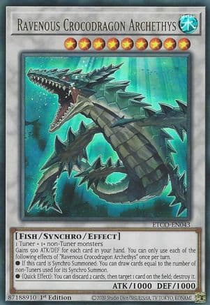 Ravenous Crocodragon Archethys — Eternity Code