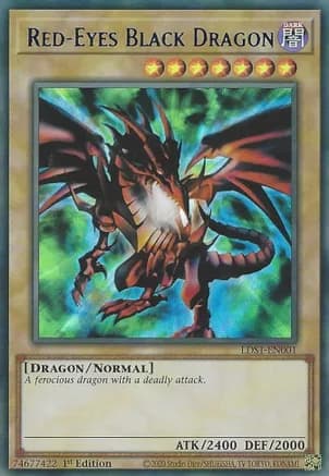 Red-Eyes Black Dragon (Blue) — Legendary Duelists: Season 1