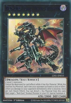 Red-Eyes Flare Metal Dragon (Blue) — Legendary Duelists: Season 1