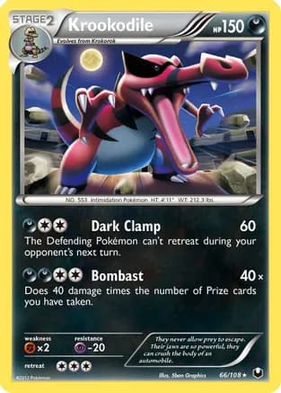 Krookodile - 66/108 — Deck Exclusives