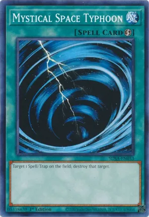 Mystical Space Typhoon — Structure Deck: Sacred Beasts