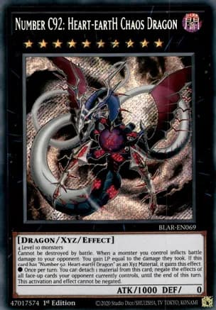 Number C92: Heart-eartH Chaos Dragon — Battles of Legend: Armageddon