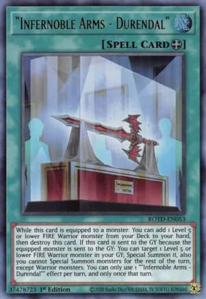 Infernoble Arms - Durendal — Rise of the Duelist