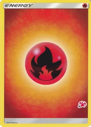 Fire Energy (#10 Charizard Stamped) — Battle Academy
