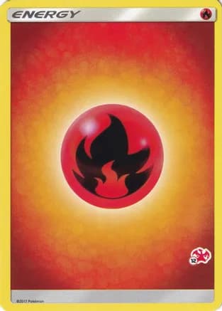 Fire Energy (#12 Charizard Stamped) — Battle Academy