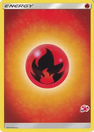 Fire Energy (#20 Charizard Stamped) — Battle Academy