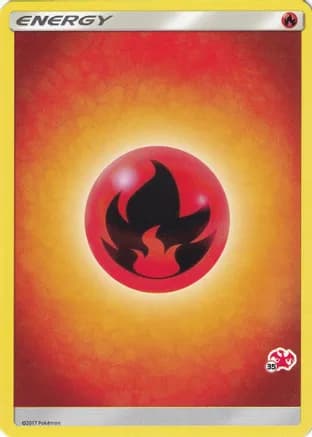 Fire Energy (#35 Charizard Stamped) — Battle Academy