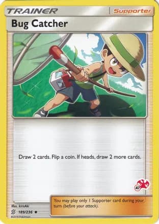 Bug Catcher - 189/236 (#47 Charizard Stamped) — Battle Academy