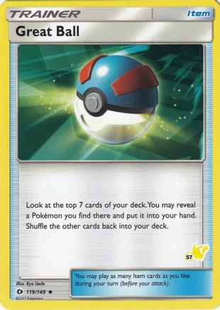 Great Ball - 119/149 (#57 Pikachu Stamped) — Battle Academy