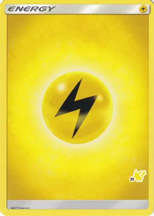 Lightning Energy (#31 Pikachu Stamped) — Battle Academy
