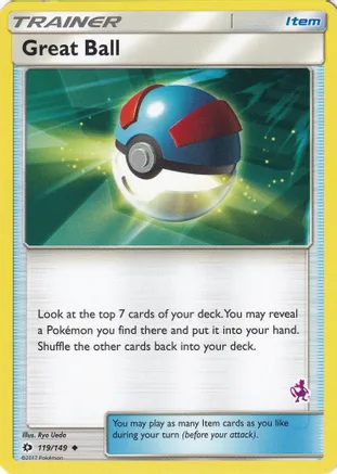 Great Ball - 119/149 (Mewtwo Stamped) — Battle Academy