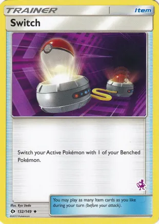 Switch - 132/149 (Mewtwo Stamped) — Battle Academy