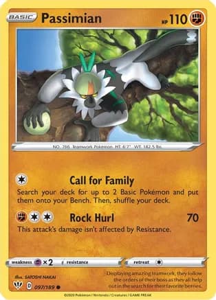 Passimian — SWSH03: Darkness Ablaze